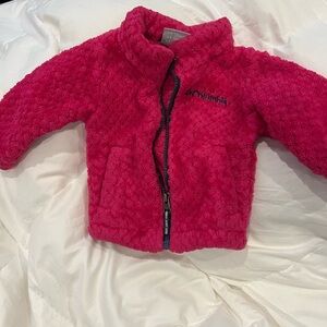Columbia Pink Fleece Jacket